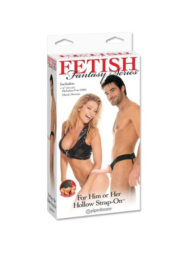 FETISH FANTASY SERIES - FLRSH DREAM HOLLOW STRAP ON