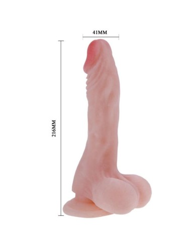 BAILE - NATÜRLICHER REALISTISCHER HAHNDILDO 21.6 CM