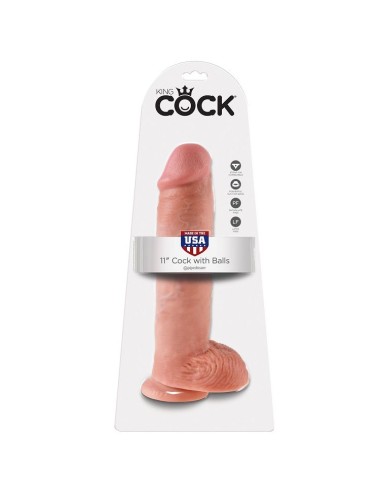 KING COCK - 11 SCHWANZFLEISCH MIT EIER 28 CM