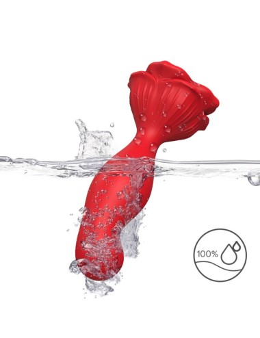 ARMONY - ROSA VIBRATOR & ANALPLUG FERNBEDIENUNG ROT