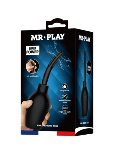 MR PLAY - ANAL-DUSCHE BLKC SUPER POWER SCHWARZ