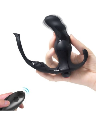 ARMONY - KNIGHT VIBRATOR ANAL PROSTATA & RING FERNBEDIENUNG SCHWARZ