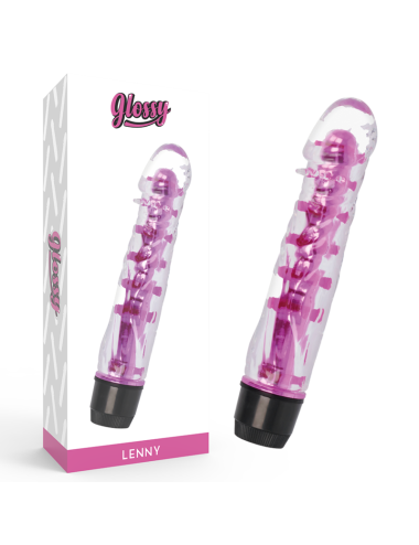 GLOSSY - LENNY VIBRATOR ROSA
