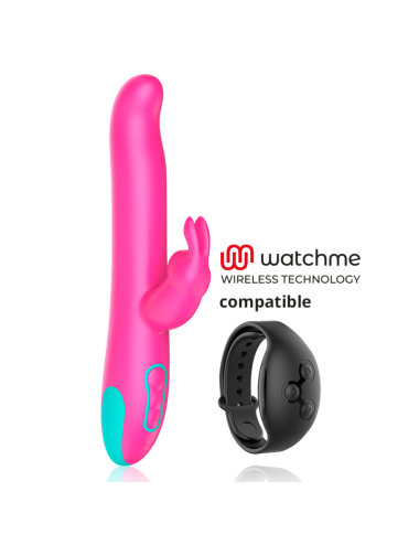HAPPY LOKY - PLUTO RABBIT VIBRATOR & ROTATOR WATCHME WIRELESS TECHNOLOGIE KOMPATIBEL