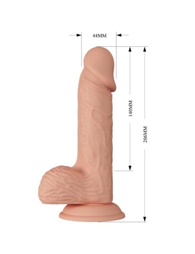 BAILE - SCHÖNE BEGEGNUNG CATOBLEPAS FLEXIBLER REALISTISCHER DILDO 20.6 CM NATÜRLICH