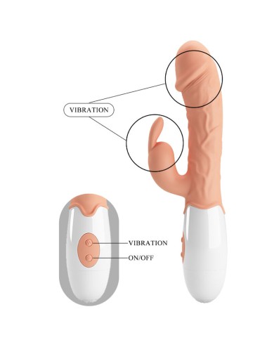 PRETTY LOVE - OSTERHASEN-VIBRATOR MIT STIMULATOR
