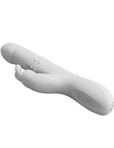 PRETTY LOVE - REESE VIBRATOR MIT SILBERNE ROTATION