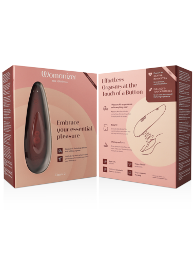 WOMANIZER - CLASSIC 2 KLITORALSTIMULATOR BORDEAUX