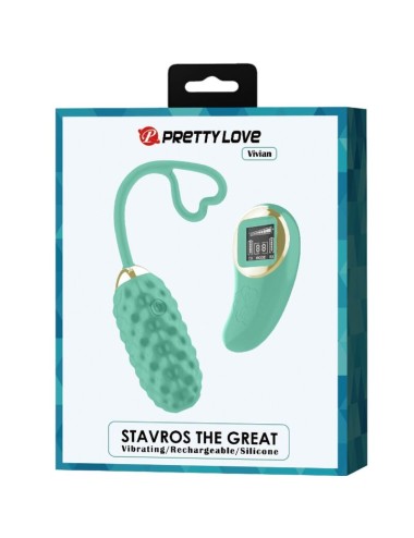 PRETTY LOVE - VIVIAN GREEN VIBRIERENDES EI MIT FERNBEDIENUNG