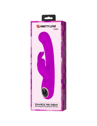 PRETTY LOVE - LAMAR RABBIT VIBRATOR & VIOLETTER G-SPOT