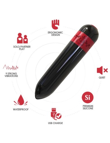 ARMONY - RAKETENVIBRATOR BULLET SCHWARZ
