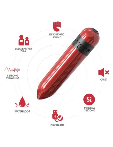 ARMONY - RAKETENVIBRATOR BULLET FERNBEDIENUNG FUCHSIA