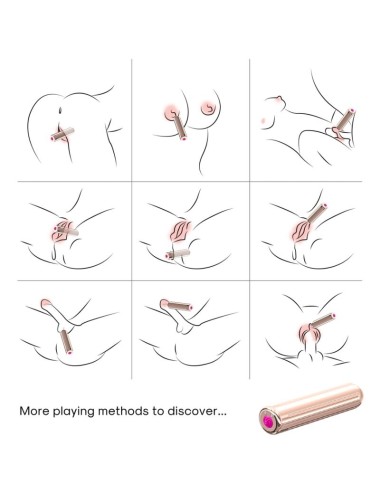 ARMONY - GESPANNUNGSKOPF-VIBRATOR-KUGEL GOLDEN 2 CM x 8.8 CM