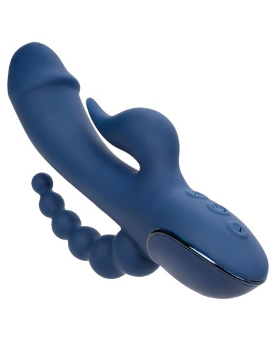 CALEXOTICS - VIBRATOR DREIFACH-ORGASMUS BLAU