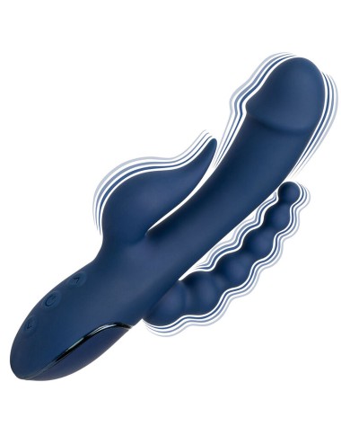 CALEXOTICS - VIBRATOR DREIFACH-ORGASMUS BLAU