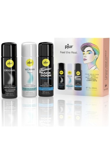PJUR - PRIDE SET PREMIUM GLEITMITTEL 3 X 30 ML