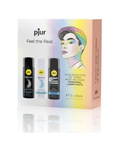 PJUR - PRIDE SET PREMIUM GLEITMITTEL 3 X 30 ML