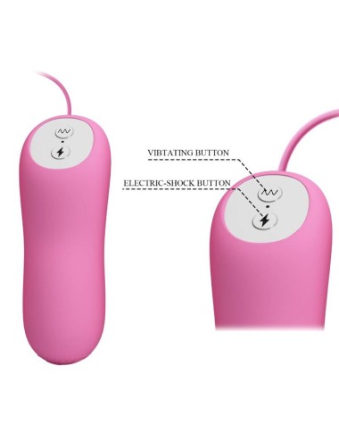 PRETTY LOVE - PINZETTE MIT VIBRATION UND ROSA ELETROSCHOCK