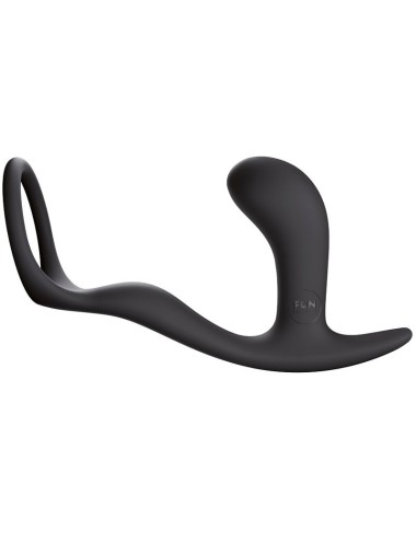 FUN FACTORY - BOOTIE RING LOVERING MIT BUTT PLUG SLATE