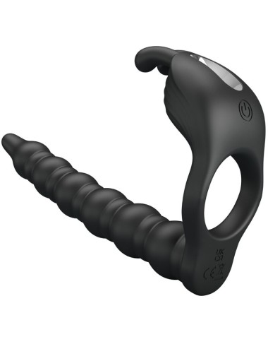 PRETTY LOVE - BLACKNEY PENISRINGE MIT VIBRATOR-PLUG