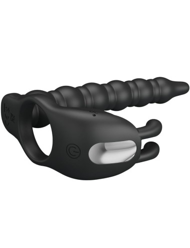 PRETTY LOVE - BLACKNEY PENISRINGE MIT VIBRATOR-PLUG