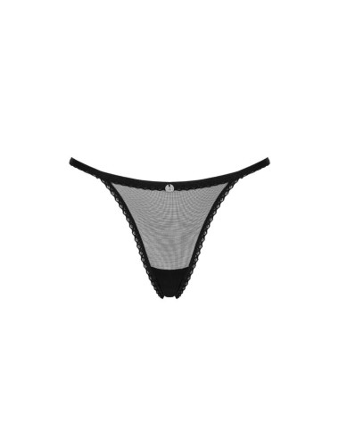 OBSESSIVE - CELIA NOIR THONG M/L