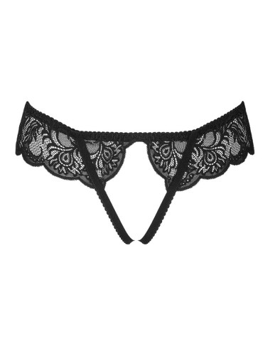 LIVCO CORSETTI FASHION - LOVE STORY LC 90679 PANTY CROTCHLESS SCHWARZ L/XL