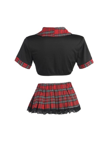 SUBBLIME - SEXY SCHULMDCHEN-KOSTÜM MIT TOP S/M
