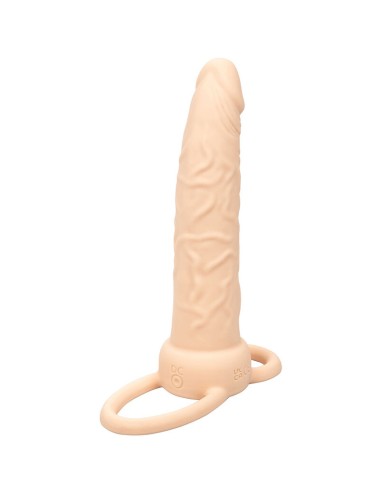 CALEXOTICS - PERFORMANCE MAXX WIEDERAUFLADBARER DUAL PENETRATOR, HELLE HAUT