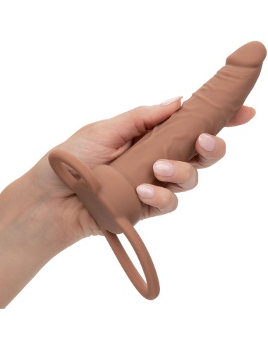 CALEXOTICS - PERFORMANCE MAXX WIEDERAUFLADBARER DUAL-PENETRATOR, BRAUN