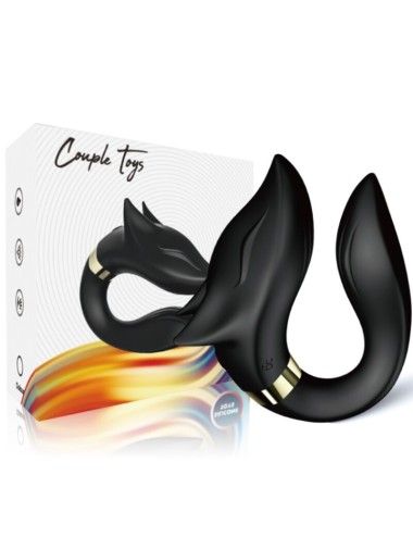 ARMONY - FOX VIBRATOR FÜR PAARE MIT FERNBEDIENUNG SCHWARZ