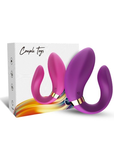 ARMONY - CRESCENT VIBRATOR FÜR PAARE, FERNBEDIENUNG, LILA
