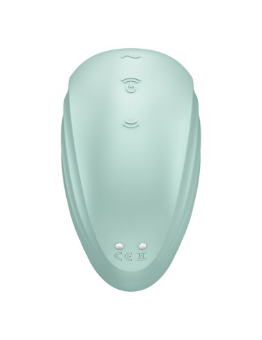SATISFYER - PEARL DIVER AIR PULSE STIMULATOR & VIBRATOR GRÜN