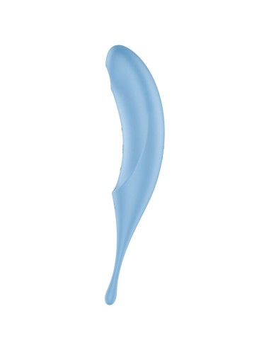 SATISFYER - TWIRLING PRO AIR PULSE STIMULATOR & VIBRATOR BLAU