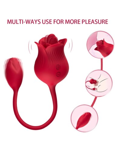 ARMONY - ROSA VIBRATOR MIT COLA ROT
