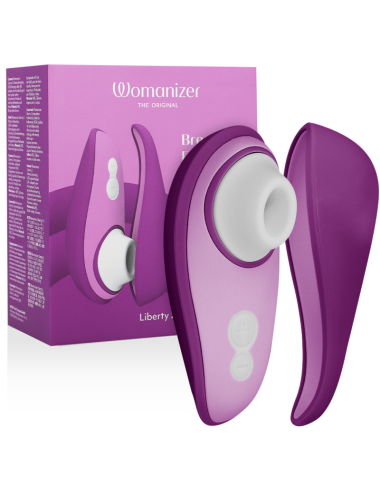 WOMANIZER - LIBERTY 2 KLITORIS-STIMULATOR & SAUGER VIOLET