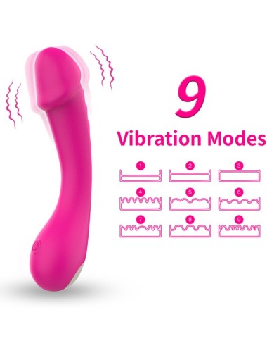 ARMONY - DILDO VIBRATOR G-SPOT SILIKON FUCHSIA