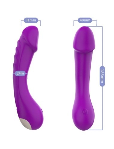ARMONY - DILDO VIBRATOR G-SPOT SILIKON LILA