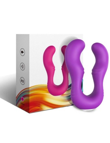 ARMONY - SERAPH VIBRATOR DOPPELTE FERNBEDIENUNG LILA