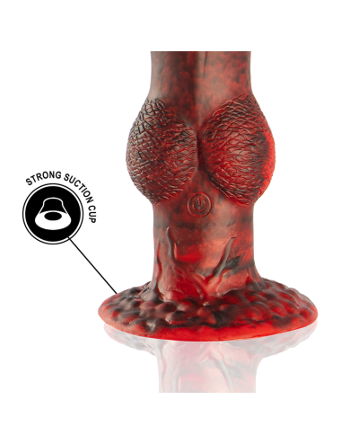 EPIC - PROMETHEUS DILDO TITAN IN FLAMES WIEDERAUFLADBARE FERNBEDIENUNG