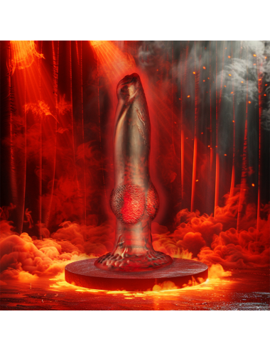 EPIC - PROMETHEUS DILDO TITAN IN FLAMES WIEDERAUFLADBARE FERNBEDIENUNG