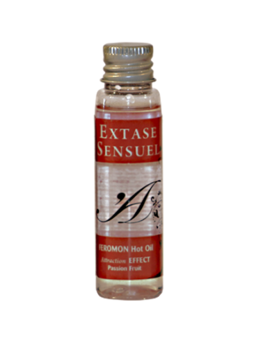 EXTASE SENSUAL - WRMEEFFEKT MASSAGEÖL MIT PASSIONSFRUCHT PHEROMONEN REISE 35 ML