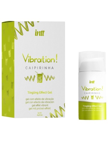 INTT - KRAFTVOLLES INTIMATIMULANS CAIPIRINHA FLÜSSIGE VIBRATORGEL 15 ML