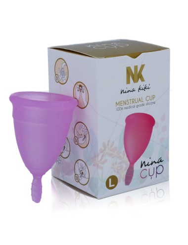 NINA KIKÍ - MENSTRUAL CUP LILA - GRÖSSE L