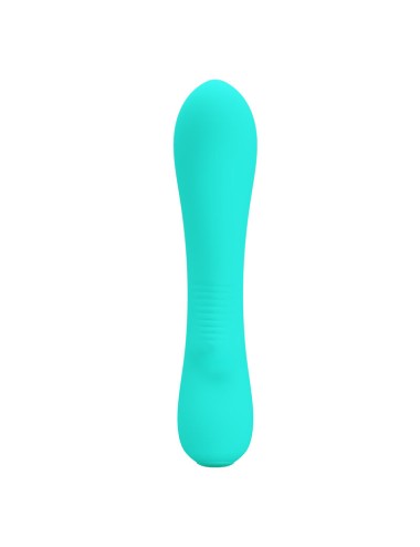 PRETTY LOVE - PRESCOTT WIEDERAUFLADBARER VIBRATOR AQUA GREEN