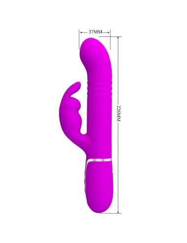 PRETTY LOVE - COALE RABBIT VIBRATOR PERLEN VIOLET