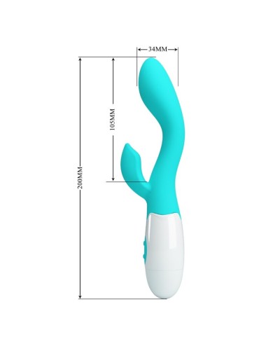 PRETTY LOVE - HELLIGER G-SPOT-VIBRATOR, AQUAGRÜN