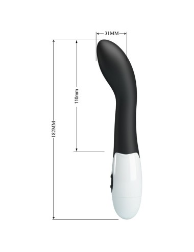 PRETTY LOVE - BISHOP G-SPOT VIBRATOR 30 MODI SCHWARZ