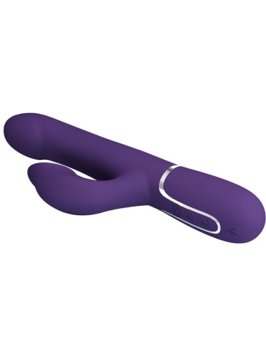 PRETTY LOVE - ZALIN RABBIT VIBRATOR PERLEN 4 IN 1 LILA
