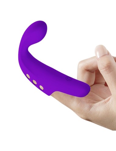 PRETTY LOVE - GORGON PURPLE WIEDERAUFLADBARER FINGERVIBRATOR